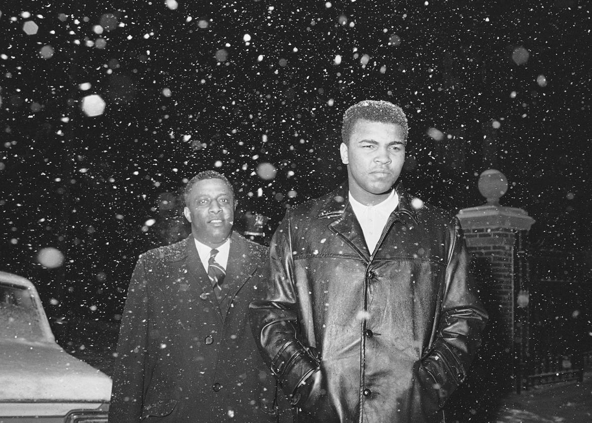 Muhammad Ali and Elijah Muhammad
