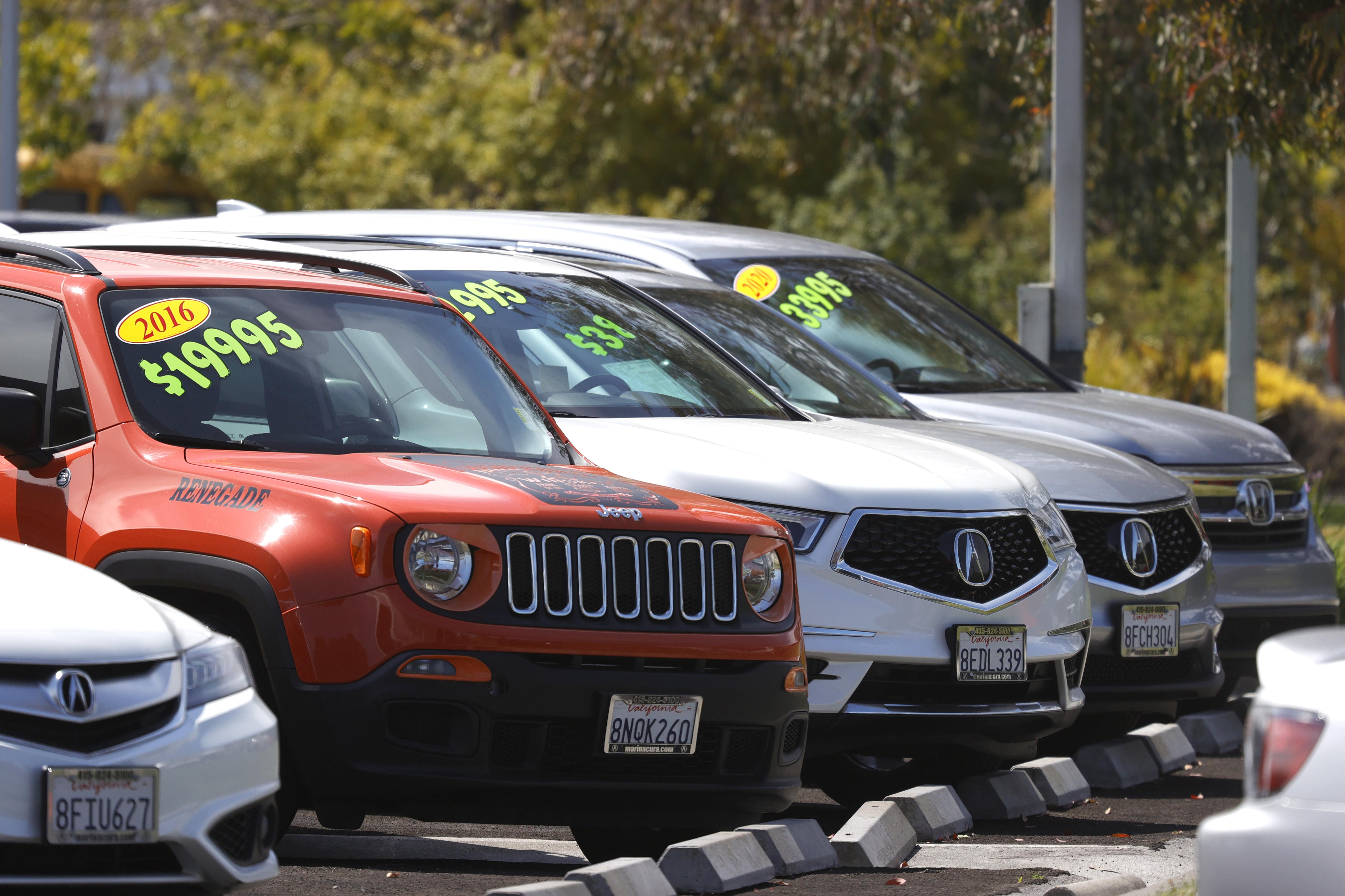 Used car prices are finally running out of gas