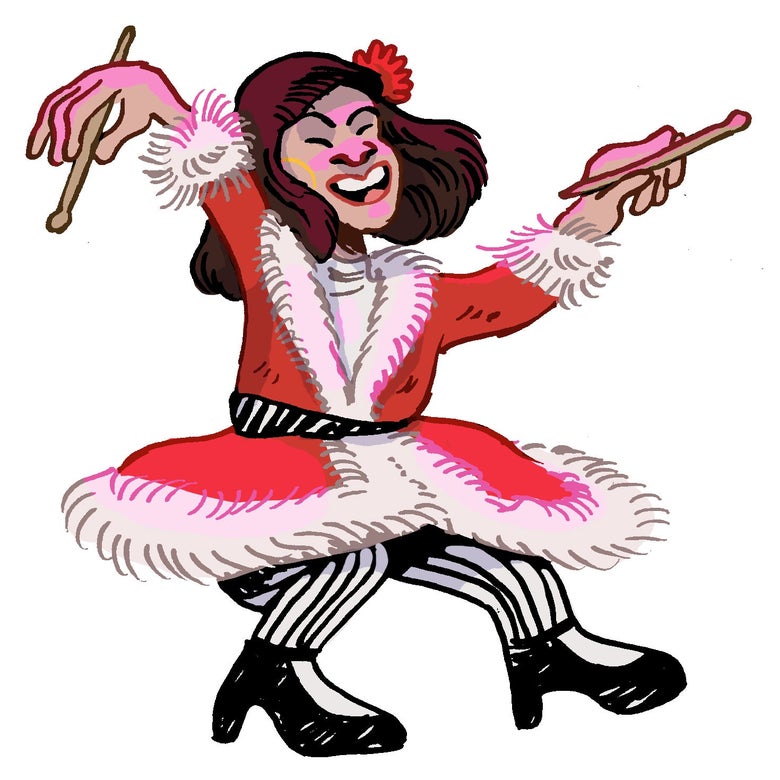 Illustration of Angel from Rent.