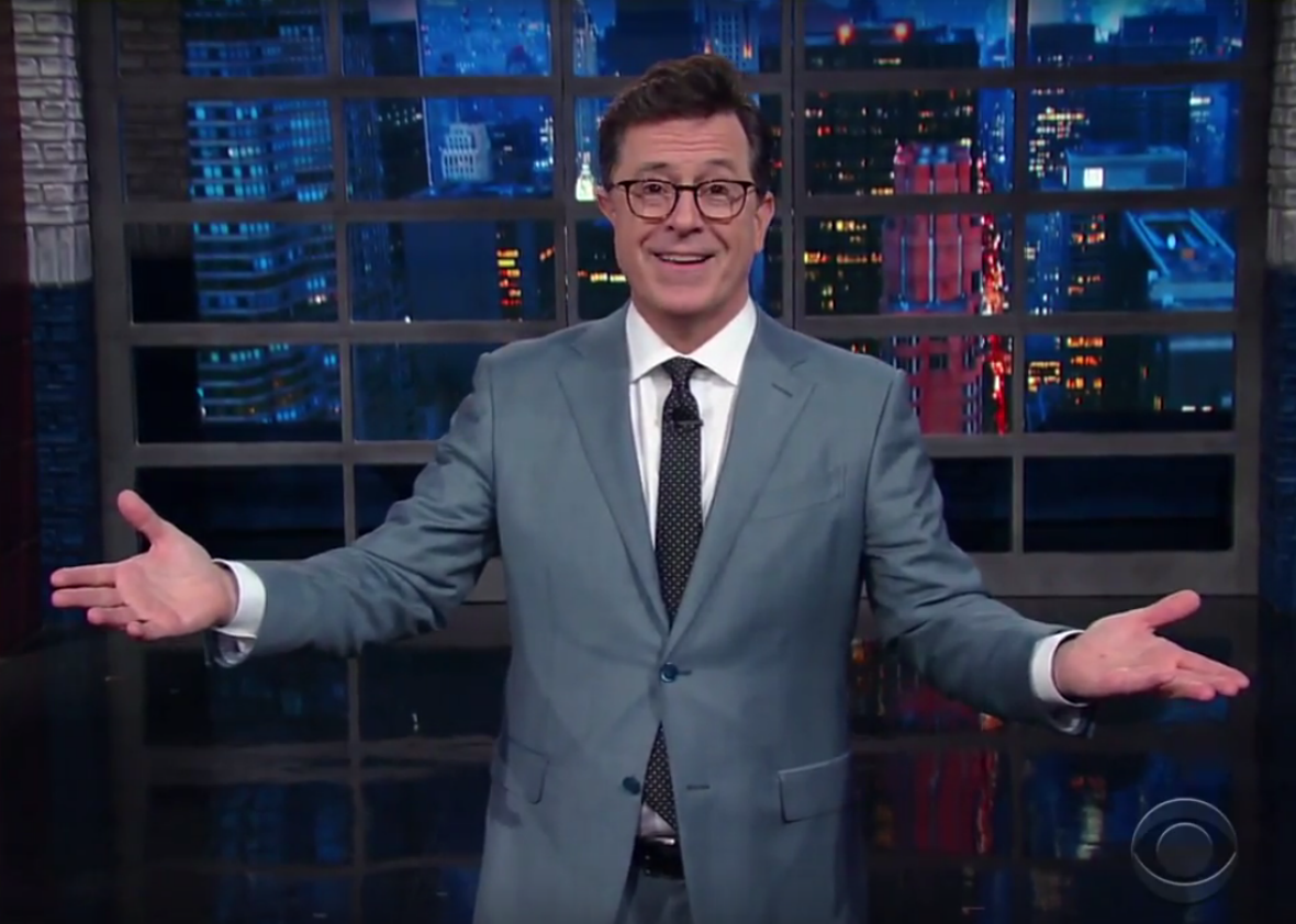 Stephen Colbert responds to Donald Trump's insults: 