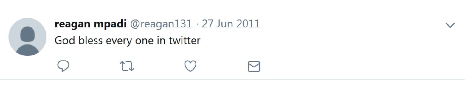 God bless everyone in Twitter.