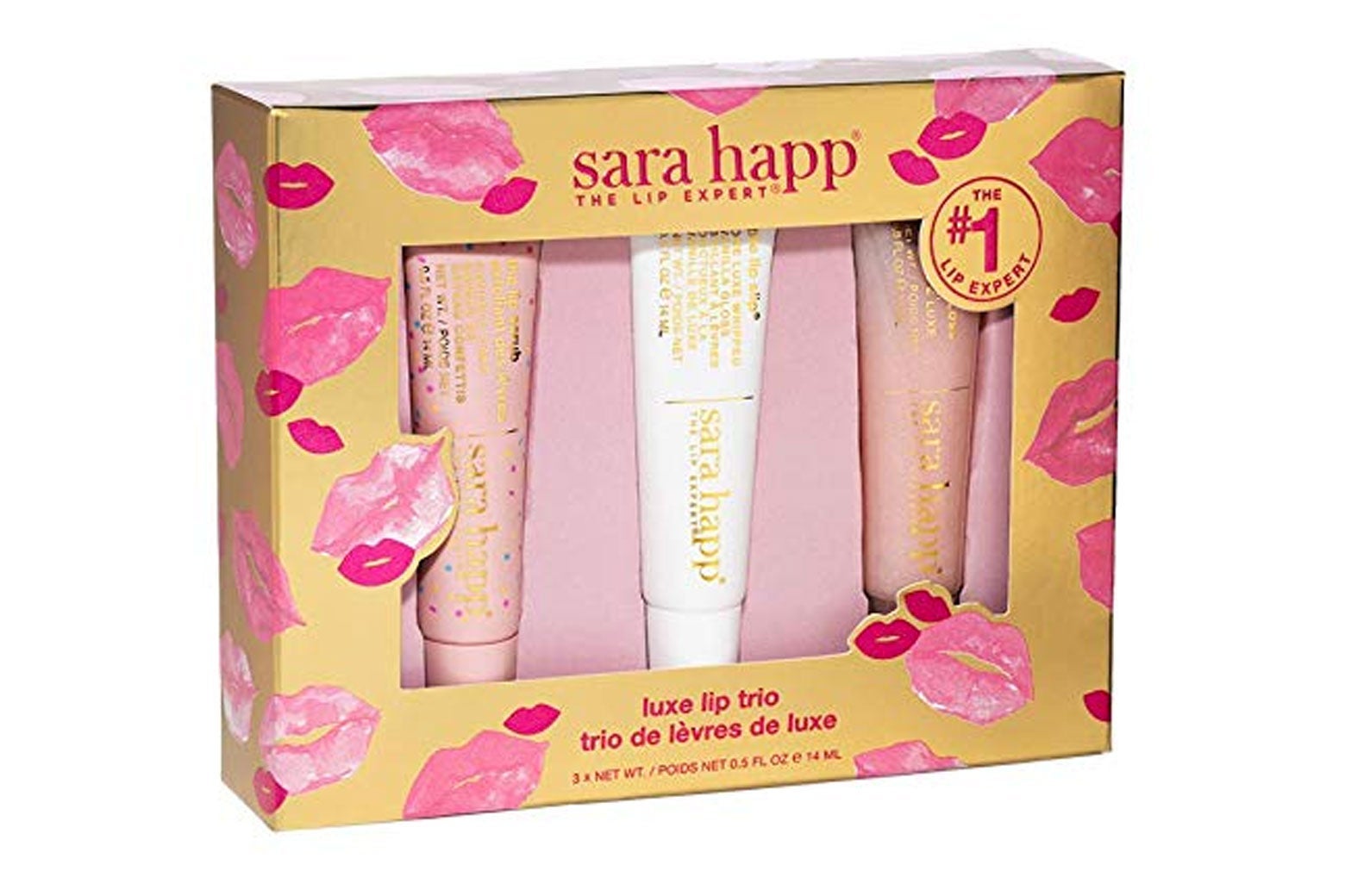 Sara Happ lip gloss kit.