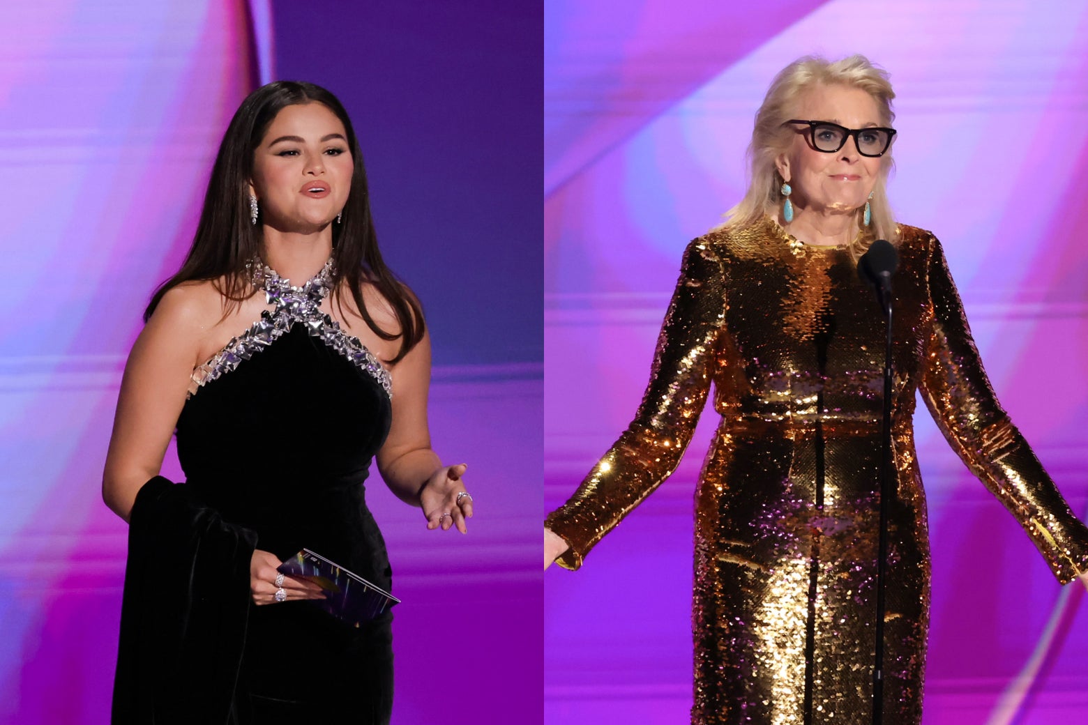 Candice Bergen and Selena Gomez poked fun at JD Vance’s “childless cat lady” insult.