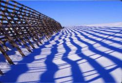 Snow fences: How do they work? What are they? Where did they come