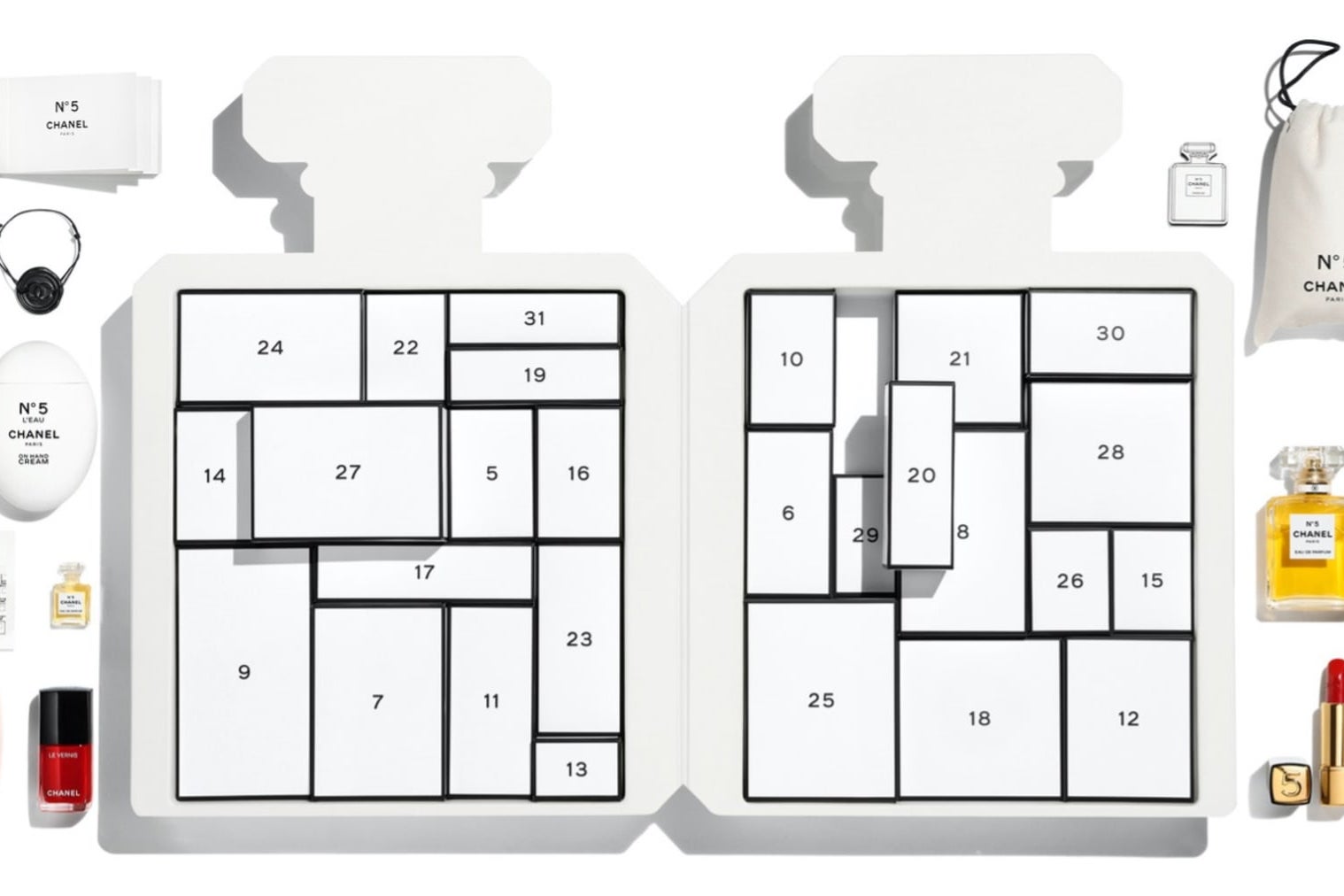 Advent calendars 2021: The story of Chanel's controversial $825 gift. Advent calendars 2021: The story of Chanel's controversial $825 gift.
