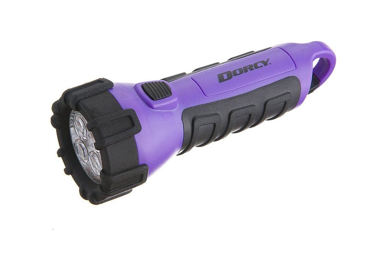 A waterproof flashlight.