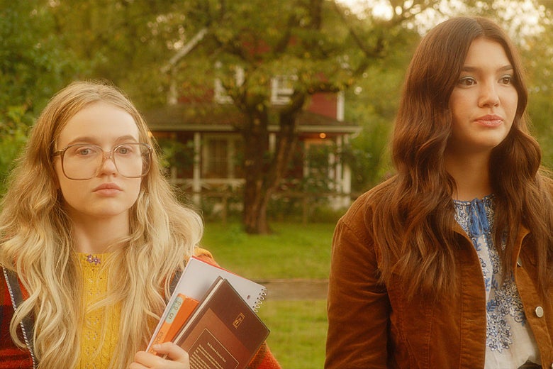 Young Tully and Kate in Firefly Lane
