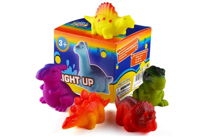 Light-up floating bath toys
