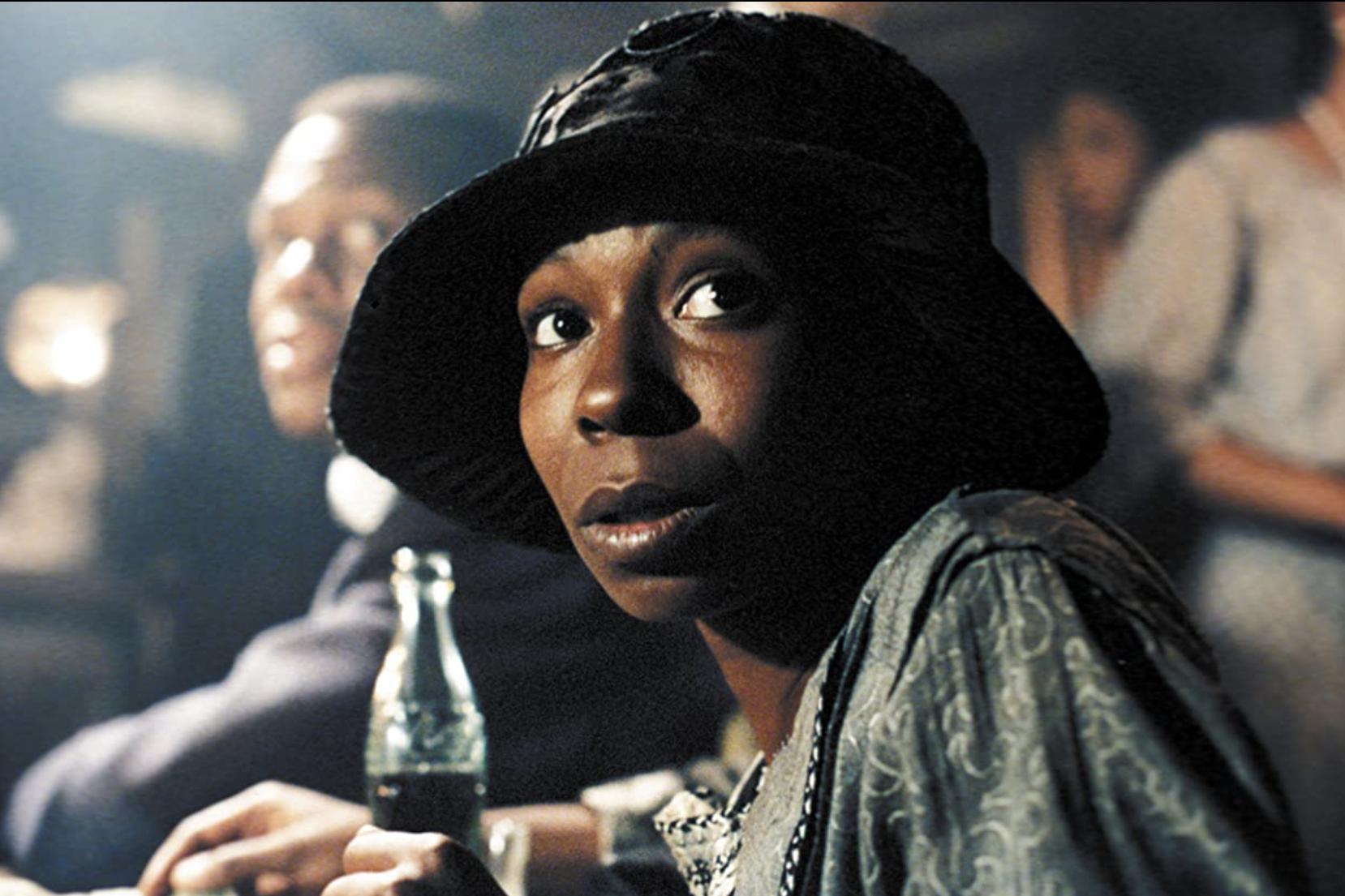 Whoopi Goldberg in period dress
