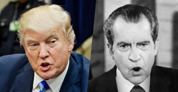 Donald Trump, Richard Nixon.