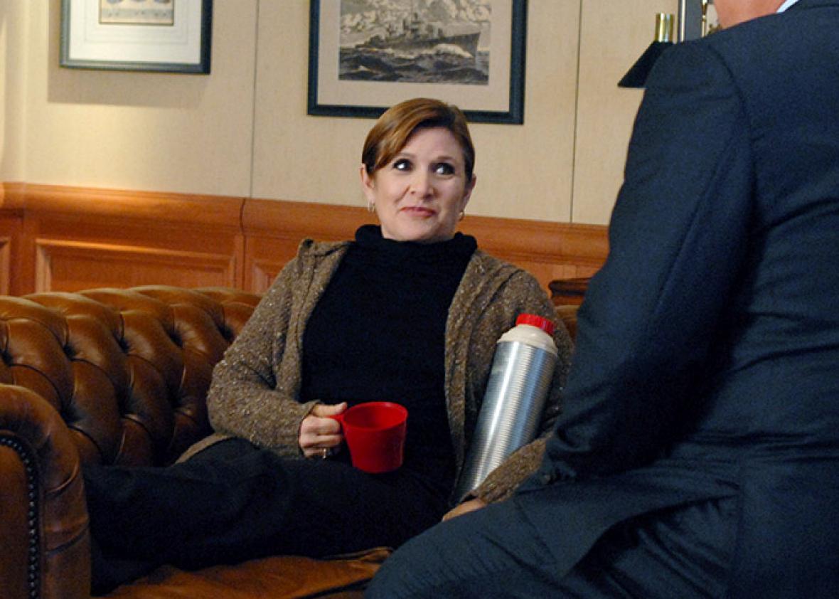 Carrie Fisher on 30 Rock