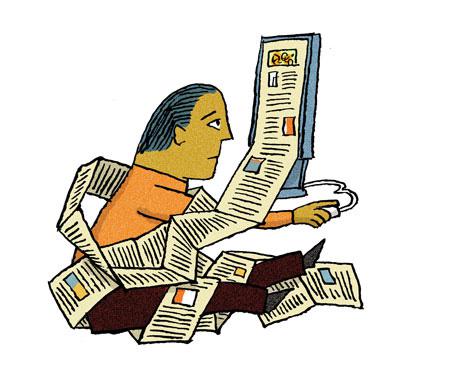 Illustration by Robert Neubecker.