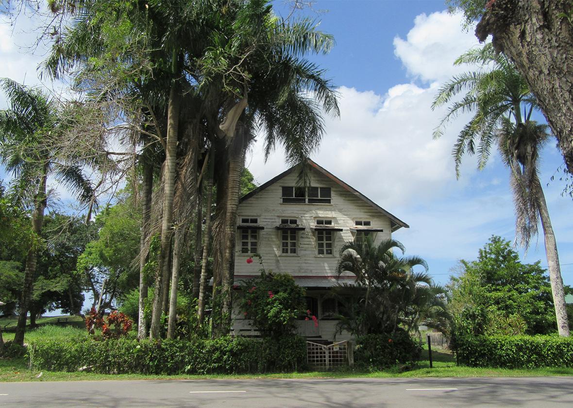 A former plantation house in the Commewije district of Paramaribo.