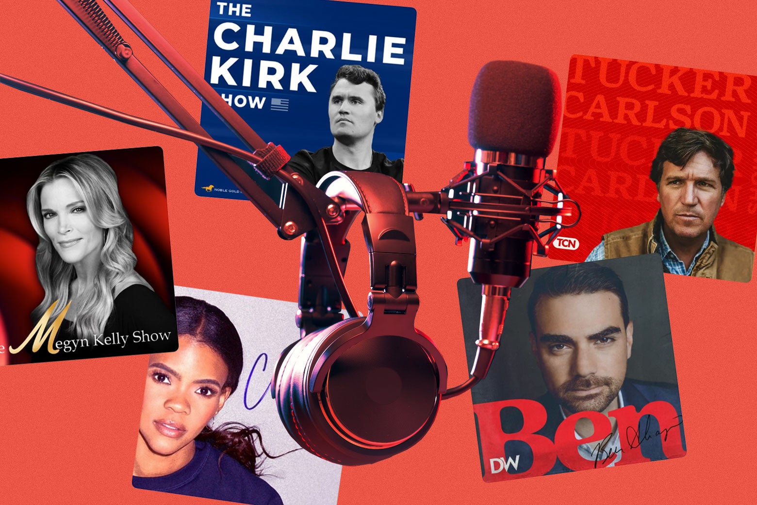 Tucker Carlson, Candace Owens podcasts: How the right took over the ...