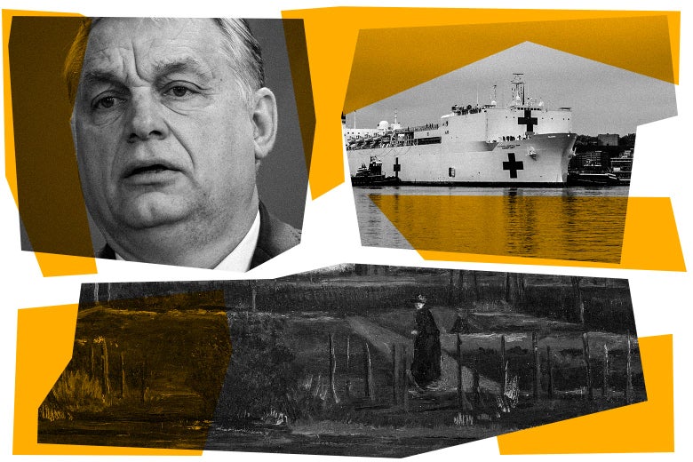 Slate News Quiz: coronavirus, Viktor Orbán, museum heist, Tomie dePaola.
