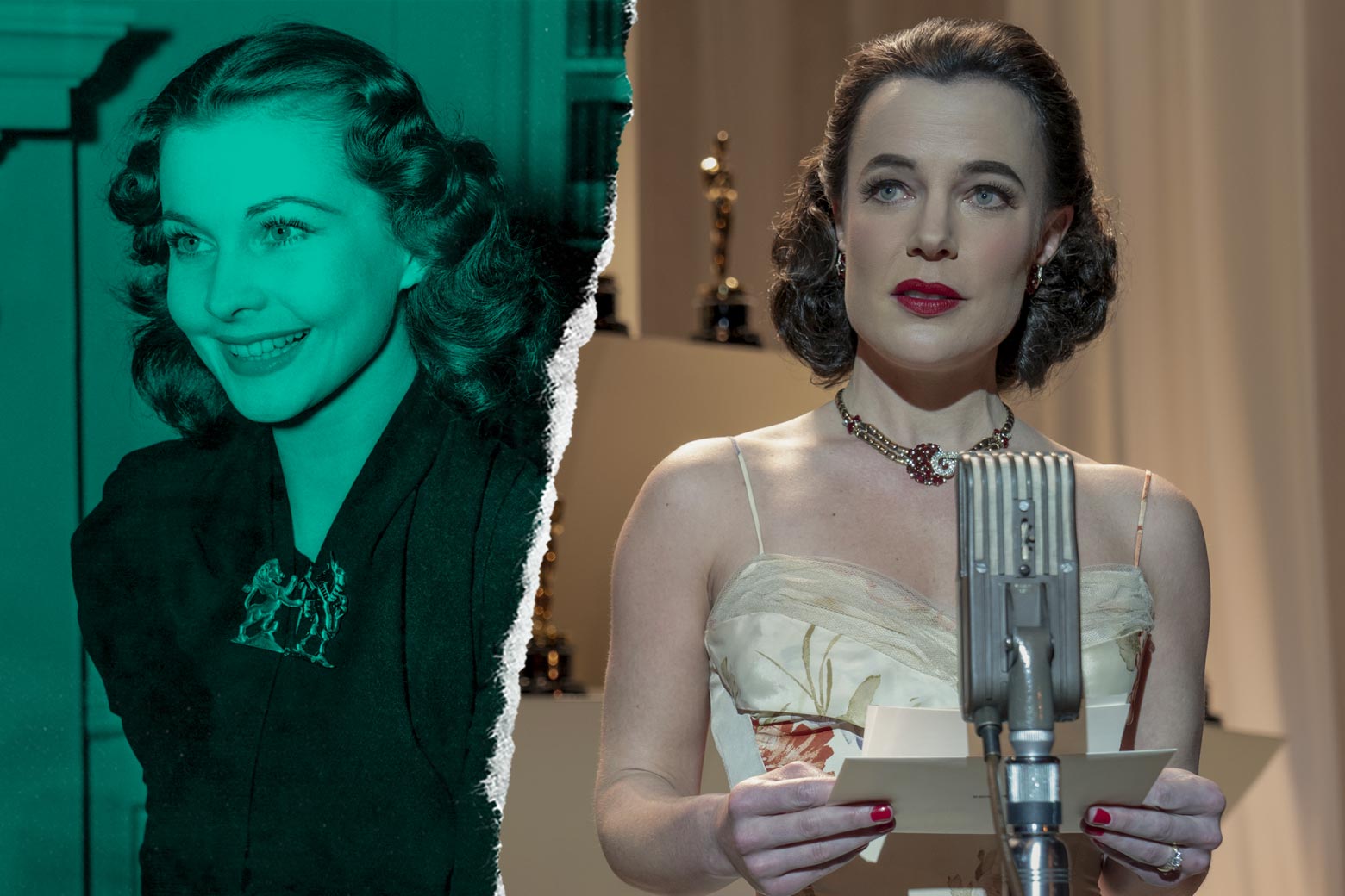 Vivien Leigh and Katie McGuinness.
