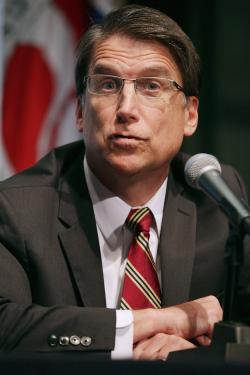 North Carolina Governor Pat McCrory