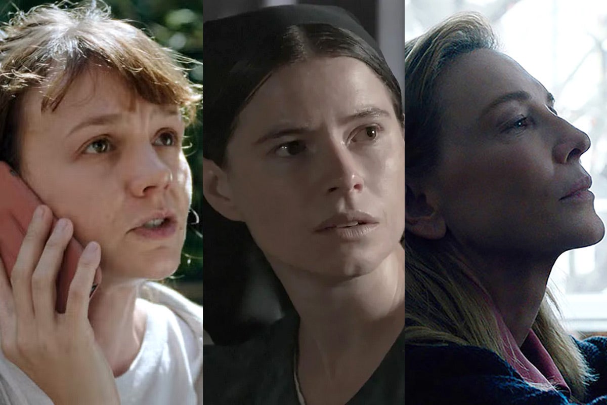 Carey Mulligan in She Said, Jessie Buckley in Women Talking, and Cate Blanchett in Tár