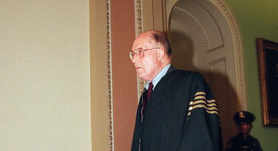 US Supreme Court Justice William Hubbs Rehnquist