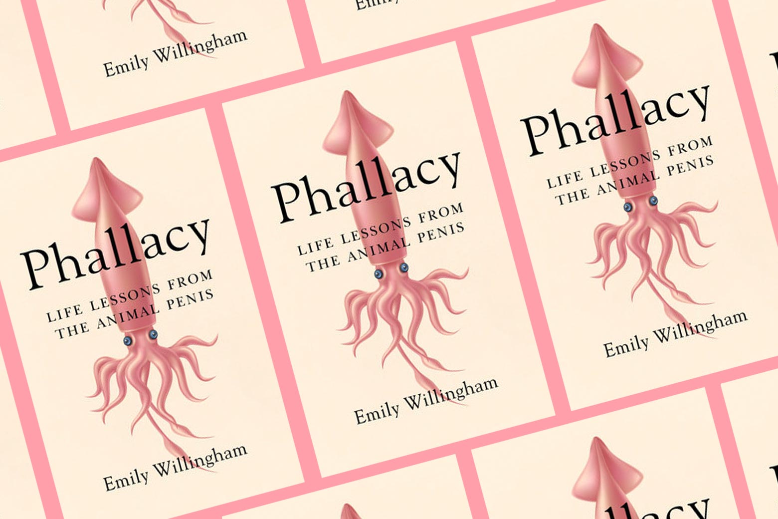 The cover of Emily Willingham's book Phallacy appears multiple times.