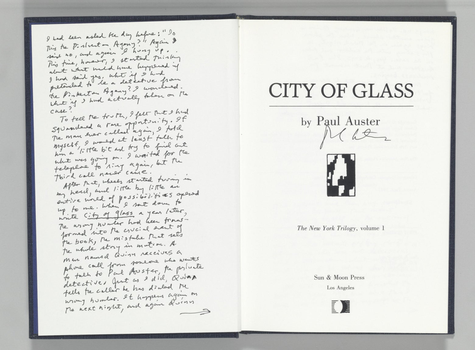 PEN First Editions Second Thoughts project: 3 things you learn when ...