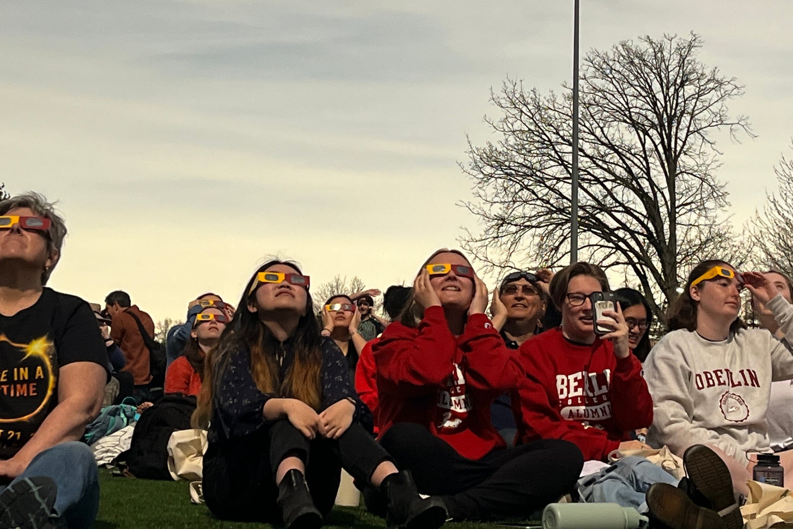 Eclipse in Ohio: What it was like to watch at Oberlin College.