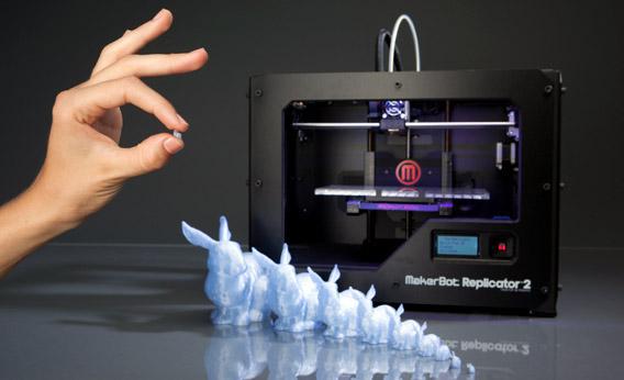 MakerBot® Replicator™ 2 Desktop 3D printer.