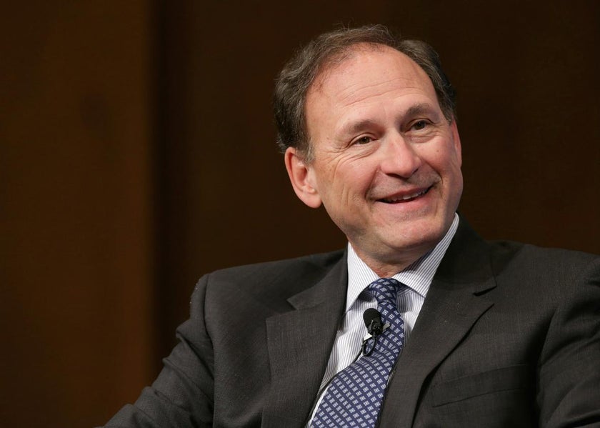 Justice Alito declares carbon dioxide is not a pollutant.