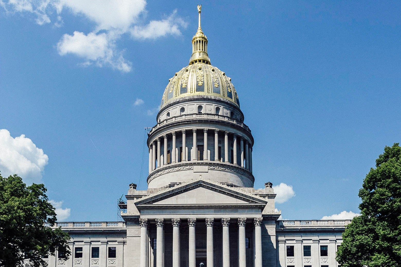 The West Virginia Capitol in Charleston