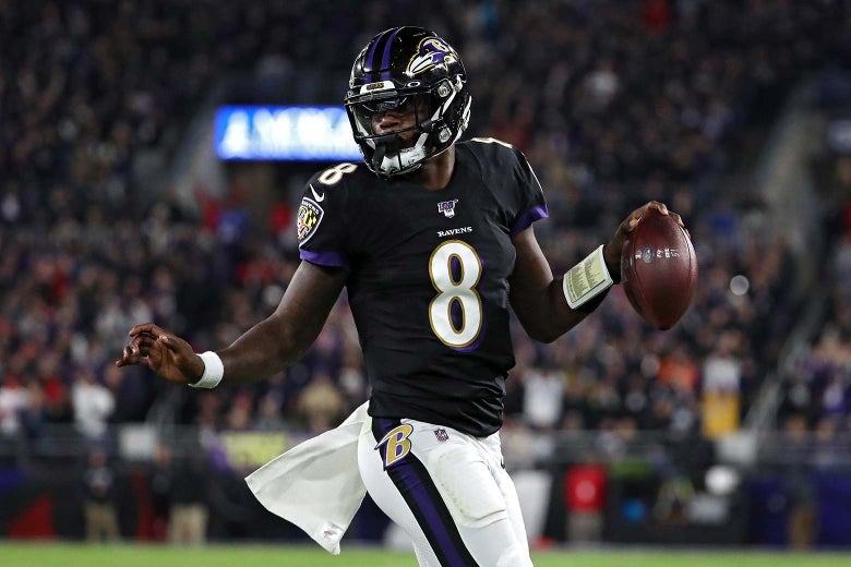 Lamar Jackson rules, beats the Patriots, and confounds the entire NFL.