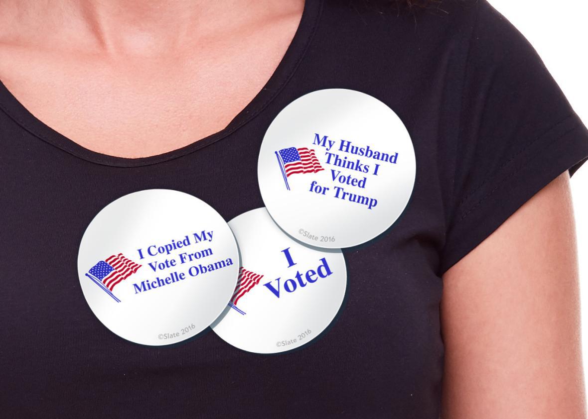 It is a photo of Punchy I Voted Stickers Printable This is an image of Punchy I Voted Stickers Printable