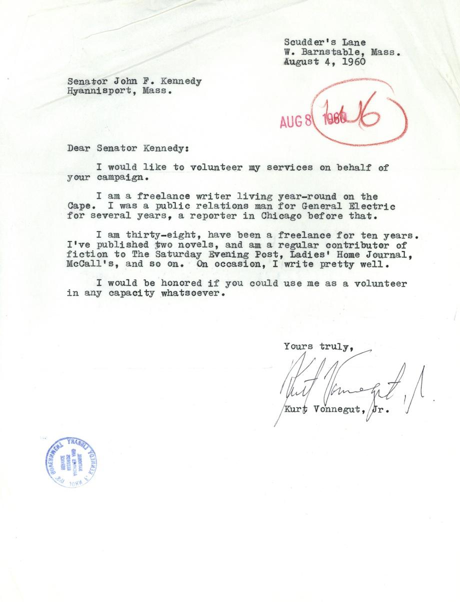 Vonnegut Letter