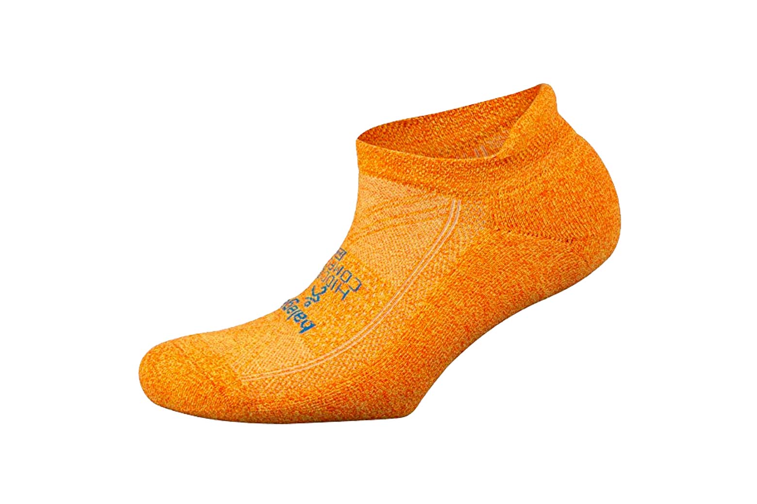 Orange socks.