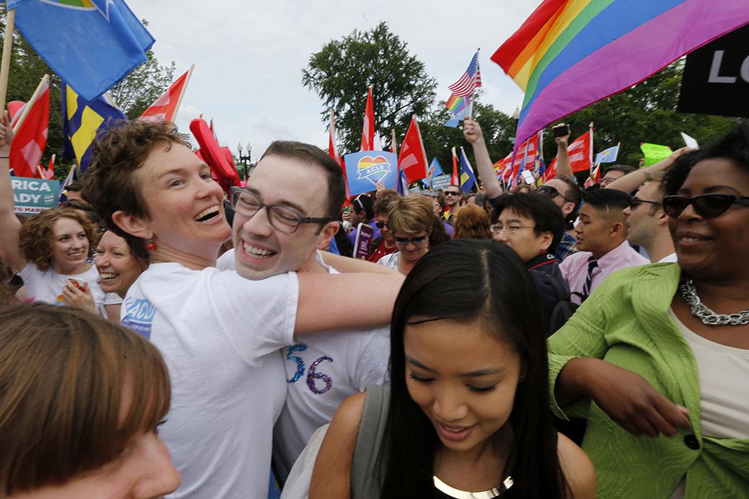 Supreme Court Gay Marriage Decision Photos Joyous