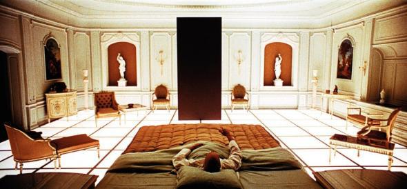 The monolith in 2001: A Space Odyssey.