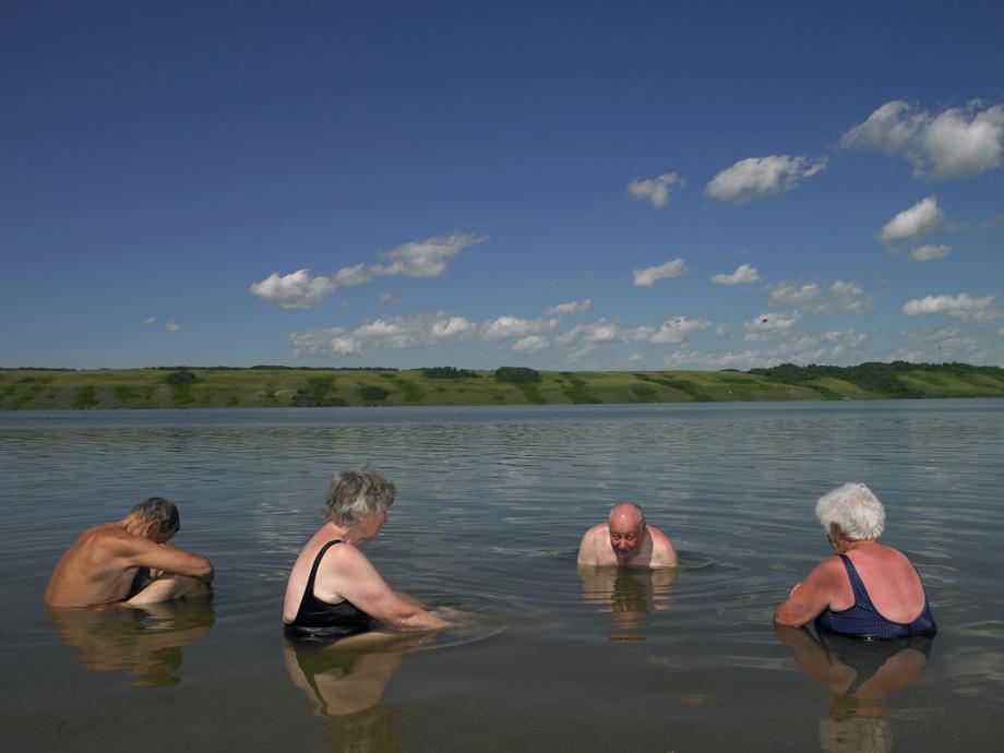 Lake Manitou, Canada's Only Salt Lake/Watrous, Saskatchewan/July 2011