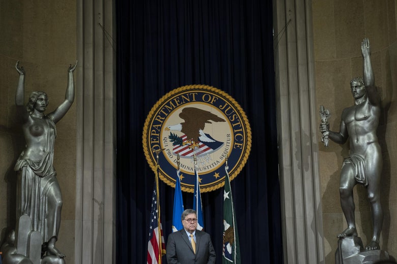 What did Barr mean when he said ungrateful “communities” could “find themselves without police protection”?