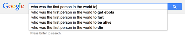 Google Autocomplete Not As Weird Dark Or Fun As It Used To Be