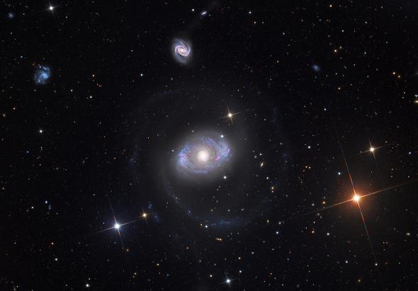 The galaxy NGC 4151 is farther away than we first thought.