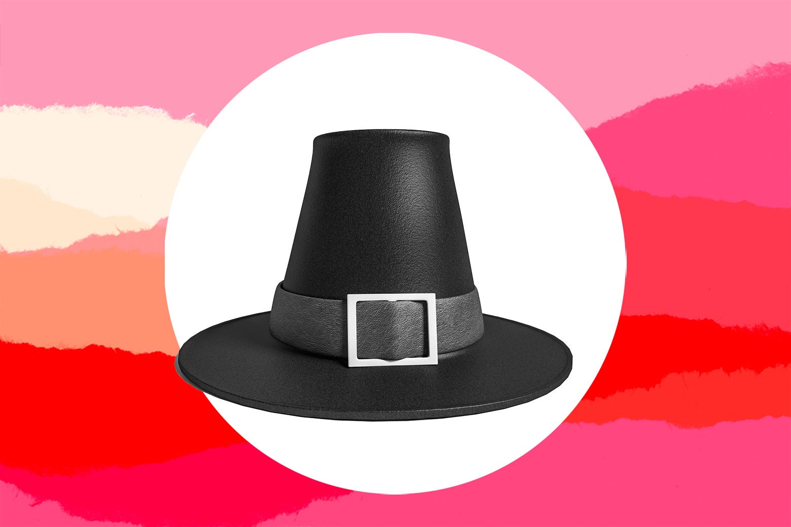 A pilgrim hat.