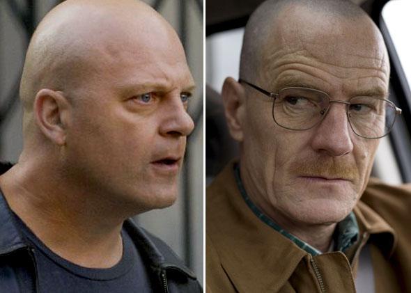 Michael Chiklis on The Shield and Bryan Cranston on Breaking Bad.