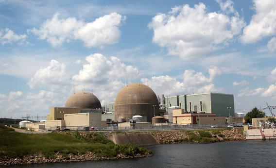 The North Anna Nuclear Power Station operated by Dominion Energy in August 2011 near Mineral, Virginia. 