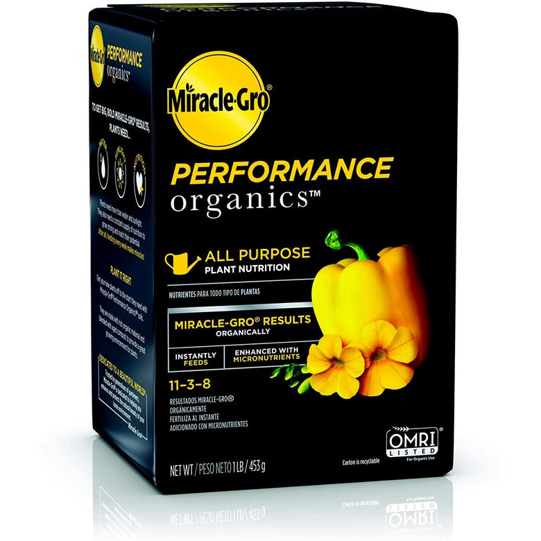 Miracle-Gro plant nutrition.
