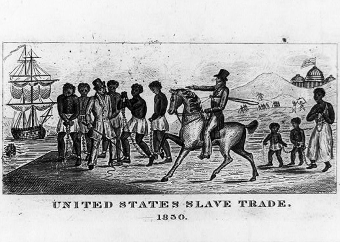 United States slave trade, 1830.