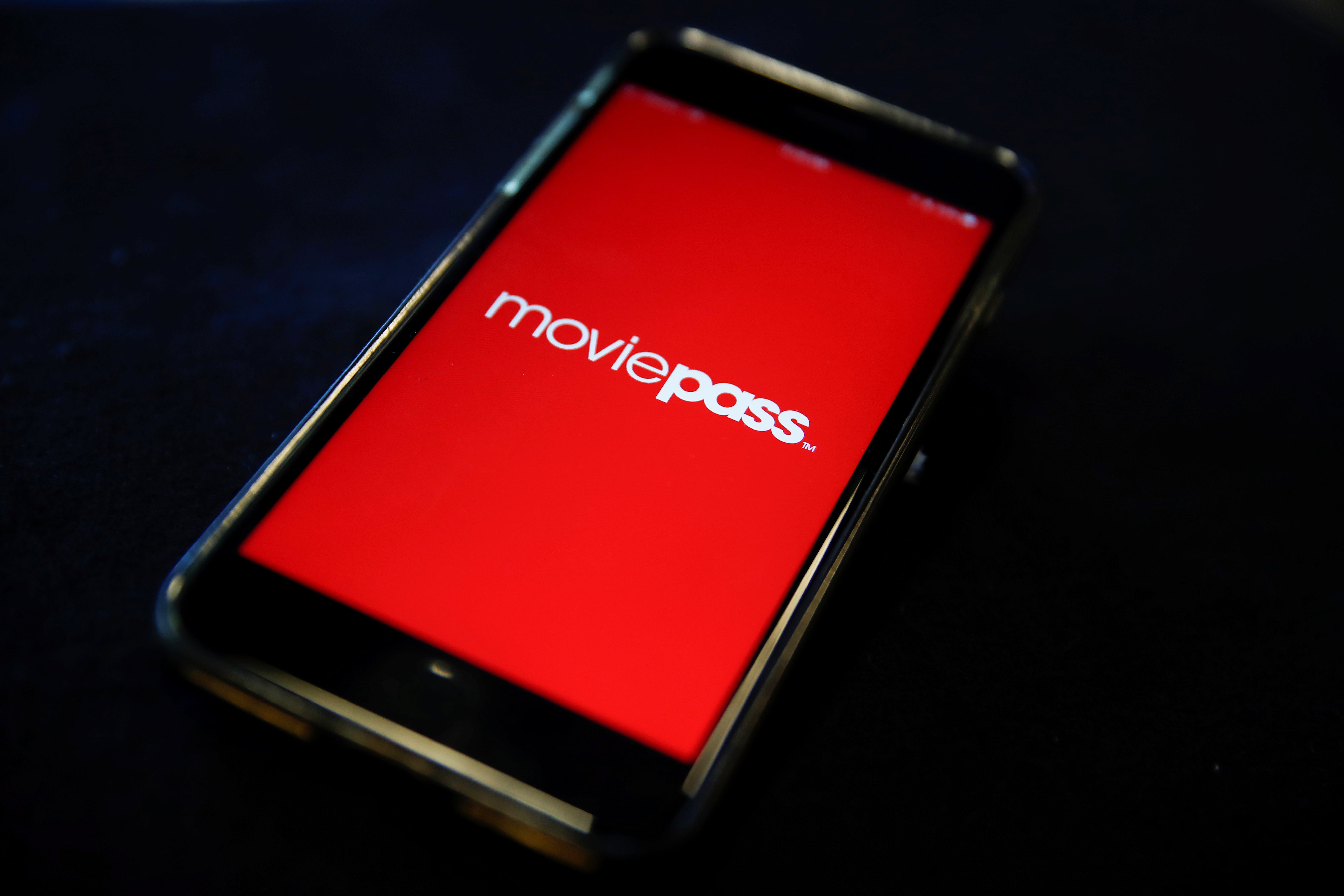The MoviePass app.