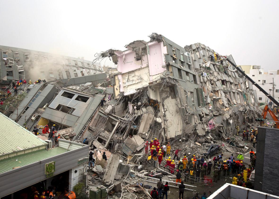 Death Toll From Taiwan Earthquake Reaches 116.