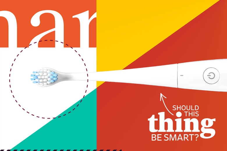 The Colgate Connect E1 smart toothbrush.