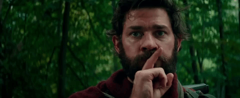 Image result for a quiet place gif