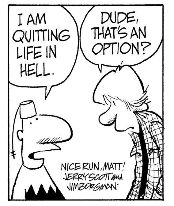 life in hell conic strip Life in hell conic strip
