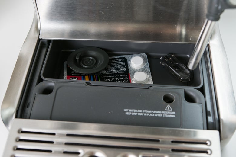 Storage space on Breville.